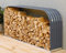 Vitavia Kaminholzregal Ardor 401, flach, Granit Kaminholzunterstand Bausatz Zincalume®