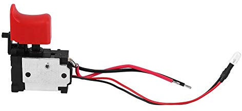 Interrupteur de Perceuse électrique 16A pratique de contrôle, vitesse réglable d'outil petite pour un remplacement de performance stable