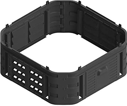 Komposter-Vergrößerungsmodul 260L für Komposter 600L 860L 1120L aus Kunststoff mit Belüftungssystem