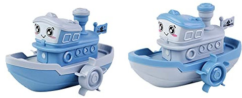 Surakey 1 Stück Baby Badespielzeug ,Schiff Wasserspielzeug, Badewanne U-Boot Uhrwerk angetrieben Schwimmspielzeug , Süße Boot Spielzeug Badespielzeug, Badewannenspielzeug für Mädchen Junge ab 3 Jahren