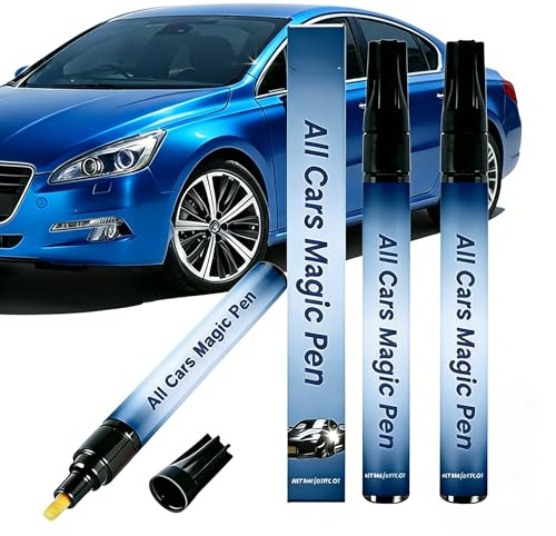 BAOSROY Carfix Penna Antigraffio,Rimuovi Graffi Auto,Penna Ritocco Carrozzeria,All Cars Magic Pen,Penna Antigraffio,Pen Riparazione Graffi Auto Moto,Impermeabile Asciugatura Rapida (2pc)