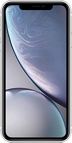 Apple iPhone XR, 128GB, White (Renewed)