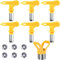 TOOSOAR 6 Piezas Boquilla Airless, Boquilla Pistola Pintura para pulverizador Pintura (Tipo 209,315,415,517,523,619)