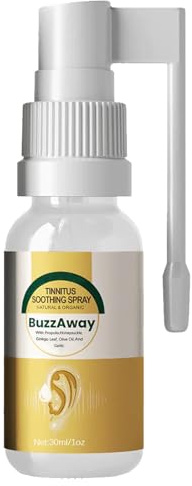 Spray de alivio de tinnitus, spray para el cuidado de tinnitus propóleos, aerosoles para aliviar el tinnitus, alivio del tinnitus, spray antitinnitus, spray antitinnitus, spray antitinnitus, 30 ml