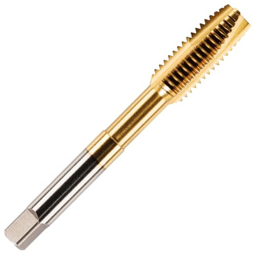 Rennie Tools - M16 x 2 Spiral Point Tap HSS M2 Titanium (TiN) Coated 16mm Thread. Metric Hand/Machine Screw Tap Metric Coarse. for Tapping Through Holes
