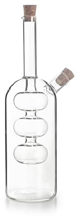 IBILI - Aceitera Vinagrera Integra, Borosilicato, 60 ml + 300 ml