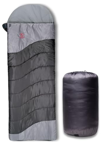 Lestra Sport - Pavin - Sac de Couchage Couverture Trek et Randonnée - T° Limit Confort 04 °C - Confortable & Robuste - Adulte - 180 + 30 x75 cm - 1,2 kg