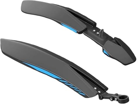 Garde-boue De Vélo – Couverture Anti-éclaboussures De Gravier, Garde-boue Et Arrière Pour VTT | Jeu De Garde-bôue De Vélo Vtt 24 26 27.5 Pouces, Protection Contre La Saleté De L'eau, Protection