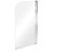 VBChome Faltwand Duschwand 75 x 130cm Chrom Duschabtrennung Spritzschutz Badewannenaufsatz Faltwand für Badewanne Modern Hoche Qualität