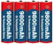 TOMMI Batteries Rechargeables, Haute Capacité, Préchargées, 4 Pièces (AA)