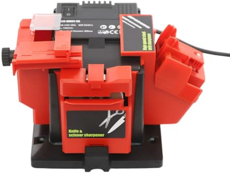 Mermajestic Affilacoltelli multiuso, affilacoltelli elettrico, affilacoltelli, affilacoltelli, affilacoltelli professionale per forbici, trapani e scalpelli