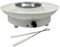 Sharplace Appareils de cuisine à fond de fondue électrique, Blanc