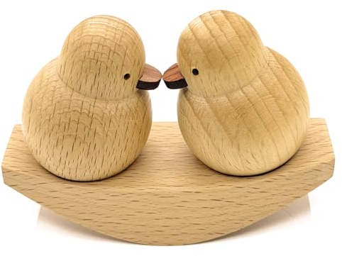 Ich liebe dich Holzente als dekoratives Geschenk für Freundin, Freund, Ehemann, Paare, Ehefrau – Lustige Geschenkideen für Hochzeitstag, Valentinstag, Geburtstag, Einweihungsparty, Hochzeitsgeschenk