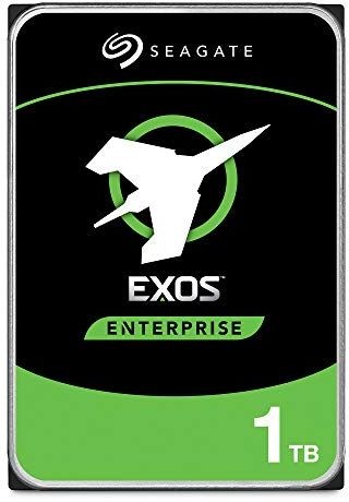 Seagate 1 TB Exos 7E2 3.5 Inch Enterprise Class Internal Hard Drive (7200 RPM, 128 MB Cache, SATA 6 Gb/s, Up to 194 MB/s, Model: ST1000NMZ008/NM0008)