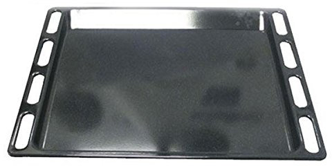 LECHE-FRITES EMAILLEE NOIRE PYRO 446X358 POUR FOUR HOTPOINT - C00137834