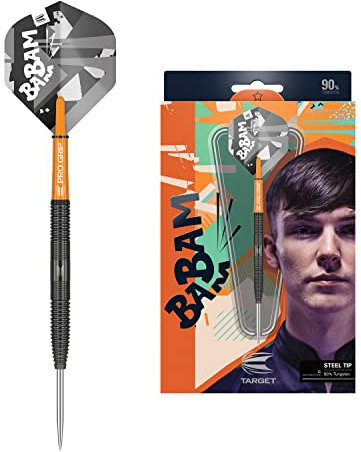 Target Darts Bradley Brooks Gen 1 23G 90% Wolfram Steeldarts-Set Dartpfeile