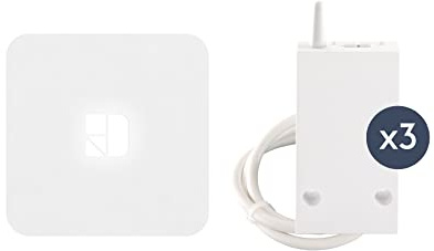 Salomon RF-Pack 6600 FP zur Steuerung von 3 elektrischen Heizkörpern mit 3 Empfängern RF 6600 FP und Tydom Home Hausautomations-Box, vernetzte Heizung | Programmierung – 6050658