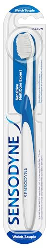 Sensodyne Sensitive MultiCare Expert Zahnbürste, weich, speziell entwickelt für Menschen mit schmerzempfindlichen Zähnen, 1 Stück
