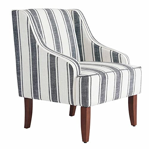 Sepnine Leinen Loungesessel,Holzrahmen Sessel,Hochdichte Polsterung Wohnzimmersessel,Gepolsterter Stuhl, Geeignet für Schlafzimmer,Arbeitszimmer,Tragfähigkeit 135kg