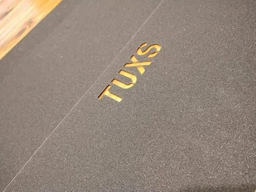 TUXS Skateboard Grip Tape Antidérapant imperméable (noir