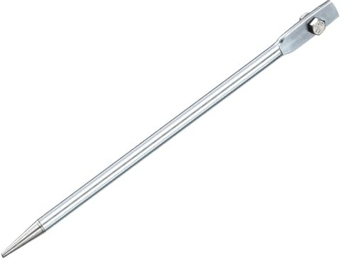 QUARKZMAN Erdungsstab heißverzinkter Erdungsstift 2ft gerade Einzelloch-Erdungspfahl für Antenne Satellitenschüssel Elektrozaun