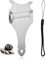 1 Piece Cheese Slicer, 1 Lanyard, Truffle Grater, Stainless Steel Cheese Slicer, Truffle Slicer with Adjustable Blade, Hand Held Cutting Tool, Portable Truffle Slicer