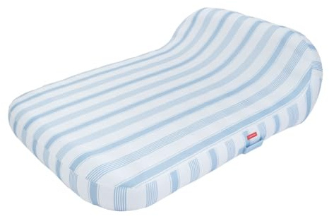 Flamingueo Luftmadrass pool – vattenmadrass – extra stor – inre struktur av PVC – ytterhölje av polyester – blå