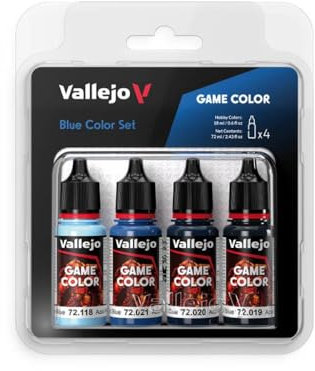 Vallejo AV Game Color Set - Blue Colors (x4)