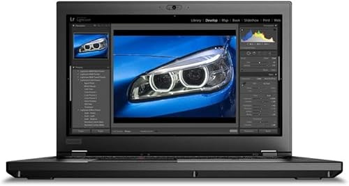Lenovo ThinkPad P52 Station de travail mobile 15,6, ordinateur portable Intel Core i7-8750U 1,8 GHz, 16 Go DDR4 RAM, 512 Go SSD, Nvidia Quadro P1000, clavier rétroéclairé (reconditionné)