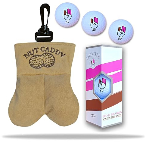 Scale Wear Design Nut Caddy Golf Ball Holder for Men