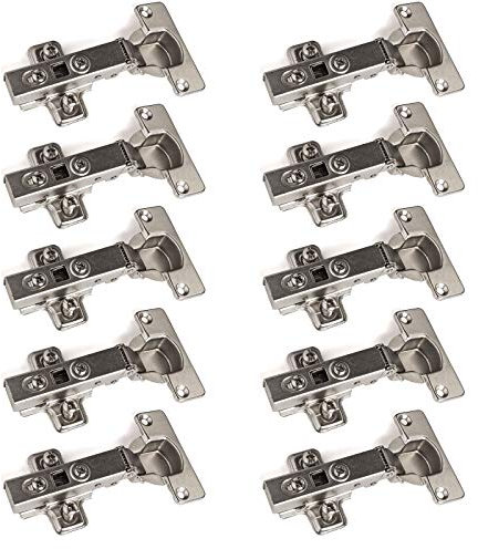 10 x SOTECH Paumelles Paumelles T52 Butée d'angle avec amortisseur + plaque cruciforme Charnières Charnières à boîtier (disponibles à l'unité et en set de 6, 10, 20 ou 30 pièces !)