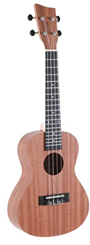 GEWA Concert Ukulele Manoa - Korpus Sapelli - Griffbrett Richlite - Natur seidenmatt - inkl. Gig Bag - P-CO