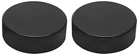 Üben Sie Hockey-Pucks, Vollgummi-Verschleißfestigkeits-Eispucks glatt für Eishockey