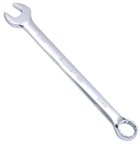 WEDO 21mm Combination Spanner, Combination Wrench,12-Point Design,15-Degree Offset,Length 272mm,Cr-V, Corrosion Resistant, One-time Die-Forged,Polished Smooth Surface