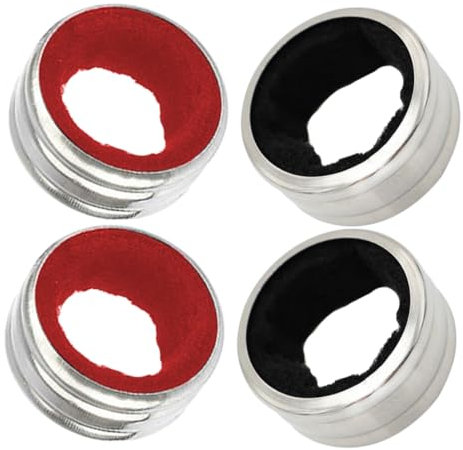 PRETYZOOM 4 Pezzi Anello di Vino Porta Tappo per Vino Anello di Gocciolamento del Collare del Vino Collari per Bottiglie di Vino Raccoglitore di Gocce di Vino Acciaio Inossidabile