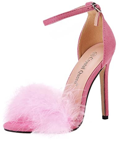 Sandales Sexy Femme Talon Aiguille - Chaussures Femme Talon Haut | Ouvert Sandale Tendance Nu-Pieds Chic Chaussure Grande Taille Escarpins À Enfiler Sandalette Respirant Nu Pieds