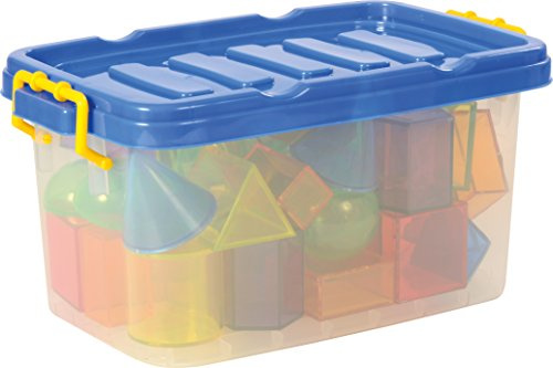 Eduplay 120463 Geoformen, 36 Stück, Klar