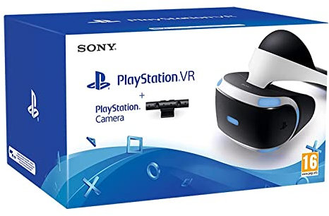 PlayStation VR Bundle Starter Kit with PSVR Headset/Camera/UK and EURO Plug (PS4)