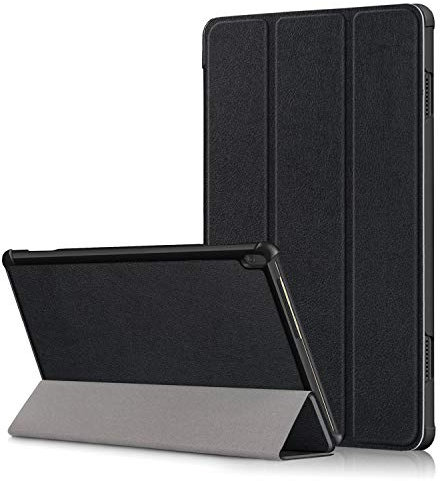 XITODA Hülle Kompatibel mit Lenovo Tab M10 TB-X605/TB-X505,PU Leder Tasche mit Stand Funktion Schutzhülle für Lenovo Tab M10 TB-X605F/L TB-X505F/L Case Cover,*schwarz