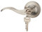 HENYIN Wave Pole cerradura de puerta/manija de puerta hardware Wave manija y cerradura de armario (805) (805SN-L)