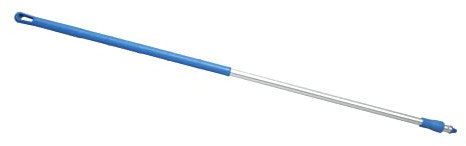 Besenstiel Alu 130 cm HACCP IFS blau
