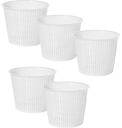 5 x Ostformar 10.3x7.8 cm – För Hemmatillverkning av Ost: Kvarg, Ricotta, Mozzarella