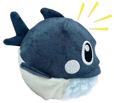 Juguetes para perros con squeaker, juguetes de perro pequeño, juguetes de masticar cachorro - Frog Shark Dog Squeaky Amovable Interactive Puppy Chice Chew Suministros para anim grandes y pequeños