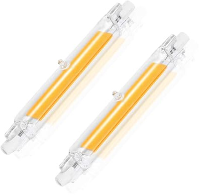 GDYOD Ampoules LED, R7S 78mm | Dimmable,Blanc Chaud, 3000K,10W,Équivalent à Ampoule Halogène 100W, Sans Scintillement, 1000LM,Éclairage à Faisceau 360°,AC 220-240V, Lot de 2