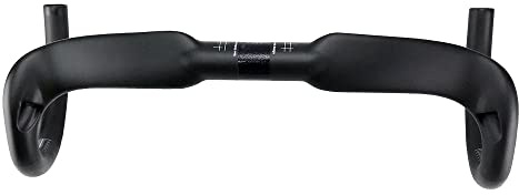 RXL SL Manillar de bicicleta de carretera, manillar de carretera de 42 mm, manillar plano de 31,8 pulgadas, para bicicleta de carretera T700 de carbono, diseño ergonómico, barras de carretera de