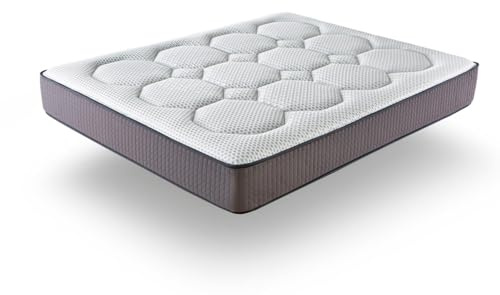 DORMISSIMO Matratze 200x200 HIDRA VISCO - H3 - Höhe 22 cm Viskoelastisch, umkehrbar