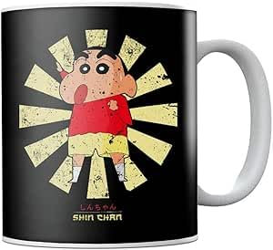 TusPersonalizables Crayon Shin Chan Keramik-Tasse mit japanischem Retro-Design