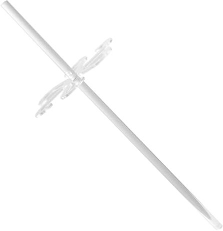 Stützpflanzenstützer – klare Acrylstütze, Pflanzenstammtrainer, Stützklemmen für Reben, Zimmerpflanzen, Gemüse, Orchideenrose, Blumen