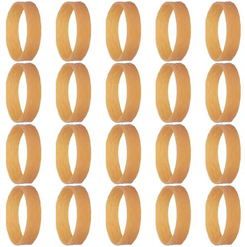 Ski-Bremshalter – Schnee-Ski-Bremshalter | 20 Stück elastische Gummi-Skibinder | Elastische Skigurte aus Gummi | Snowboard-Bindungsgurte | Skizubehör für mehr Sicherheit und Spaß