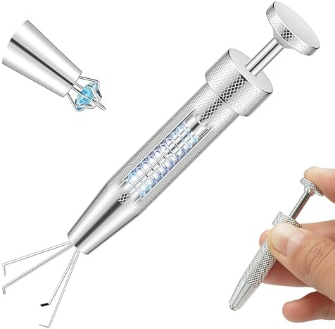 Vesavifaka Set di Pinze Piercing,14G 16G 18G 20G Taper Insertion, Strumento per Aprire e Cambiare, Accessori per Orecchio e Naso